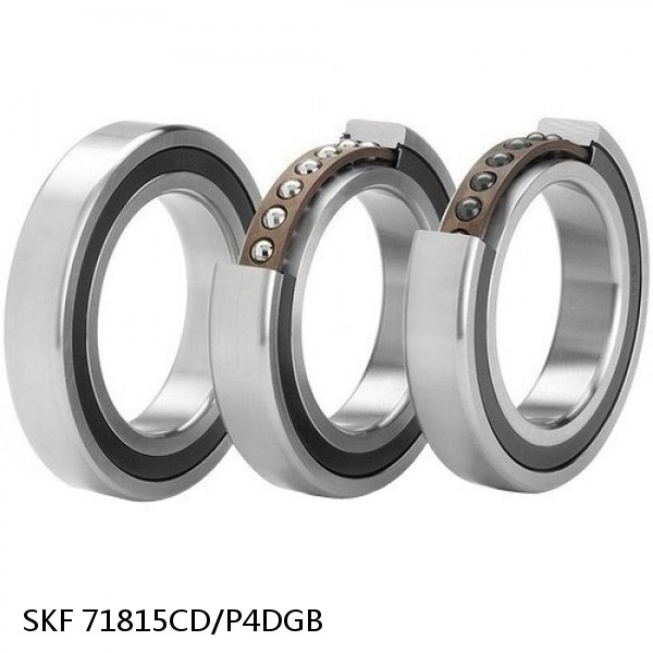 71815CD/P4DGB SKF Super Precision,Super Precision Bearings,Super Precision Angular Contact,71800 Series,15 Degree Contact Angle